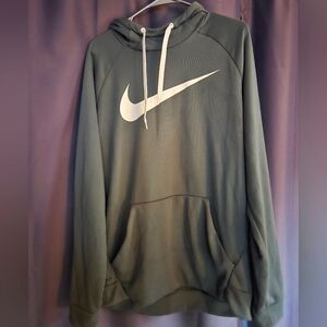 Nike Green Dri-Fit Hoodie